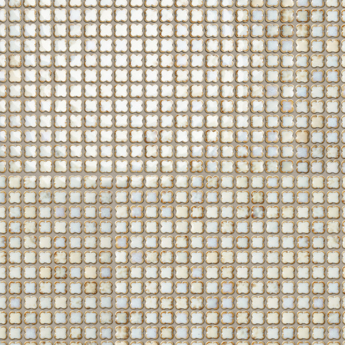 Fioretti Porcelain Glossy Beige Mosaic Glossy 1
