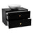 Dune Wood Black Matte Bathroom Vanity Black Matte 3