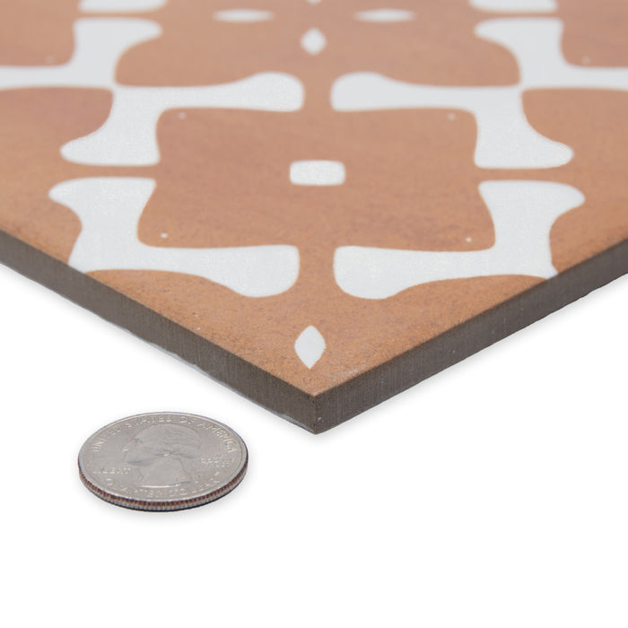 Bari Porcelain Fortuna Cotto Tile Mixed 9