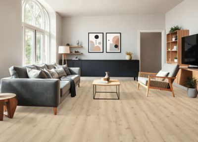 NatureTEK Plus Colossia Xxl Nomad Oak Laminate Wood Plank Flooring - Textured