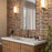 Borealis Ceramic Garnet Tile Glossy 12