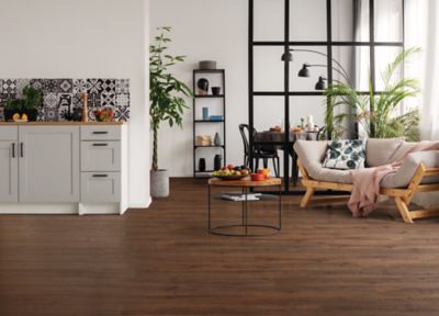 NatureTEK Plus Perdestia Lander Oak Laminate Wood Plank Flooring - Textured