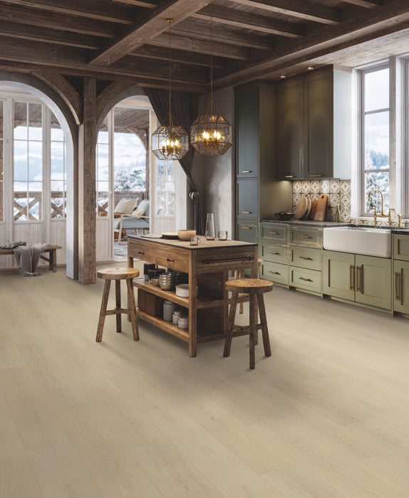 Arrival 10 Vinyl Fossil Laminate Wood Plank High Density Fiberboard 3