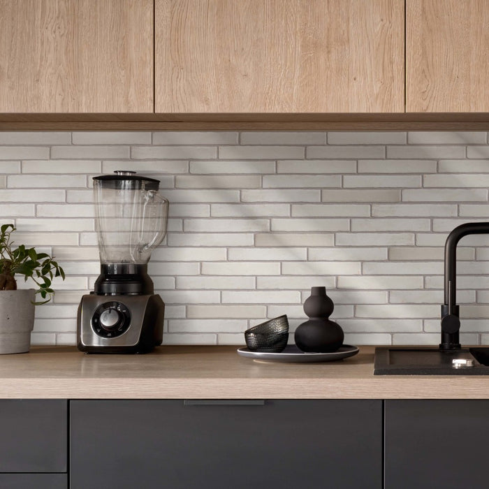 Soul Ceramic Silken Matte White Tile Matte 6