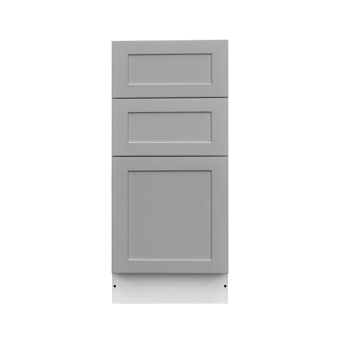 Mallorca Dolphin Gray Wood Drawer Base Cabinet 3