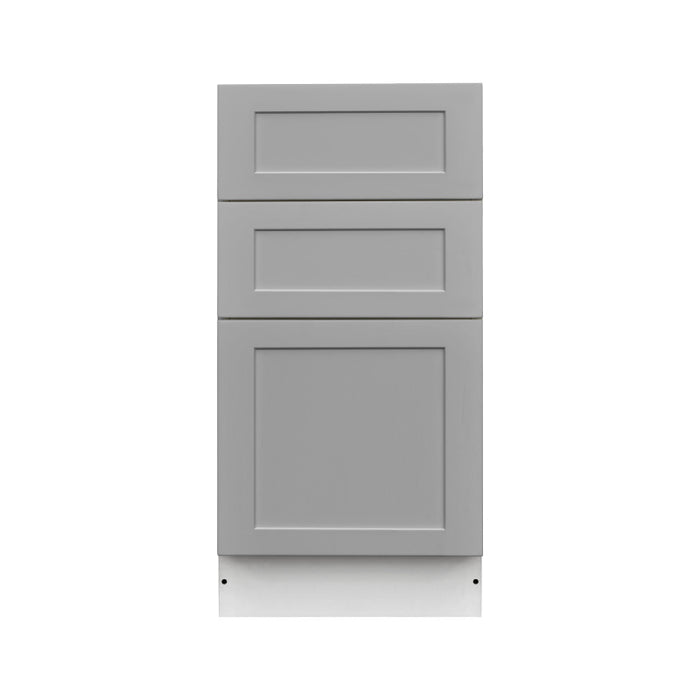 Mallorca Dolphin Gray Wood Drawer Base Cabinet 3