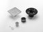 Matte Black Stainless Steel Drain