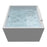 White Acrylic Bathtub