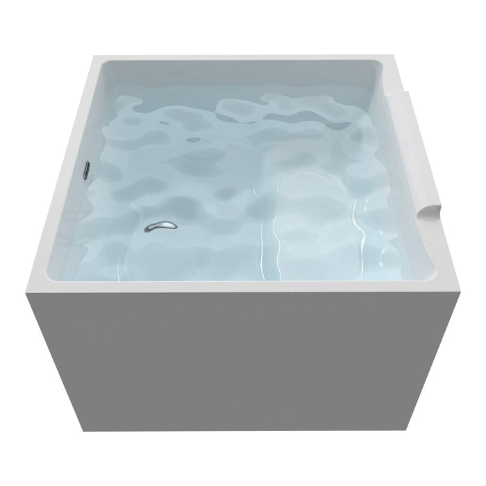 White Acrylic Bathtub