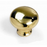 Celebration Zinc Alloy Cabinet Knob Polished Brass 1
