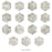 Tivoli Porcelain Hex Tapestry Tile Matte 4