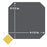 Vaudeville Porcelain Octagon Antracita with Taco Lima Tile Matte 8