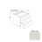 Frameless European Style Wood Matte Ivory Drawer Base Cabinet Matte Ivory 1