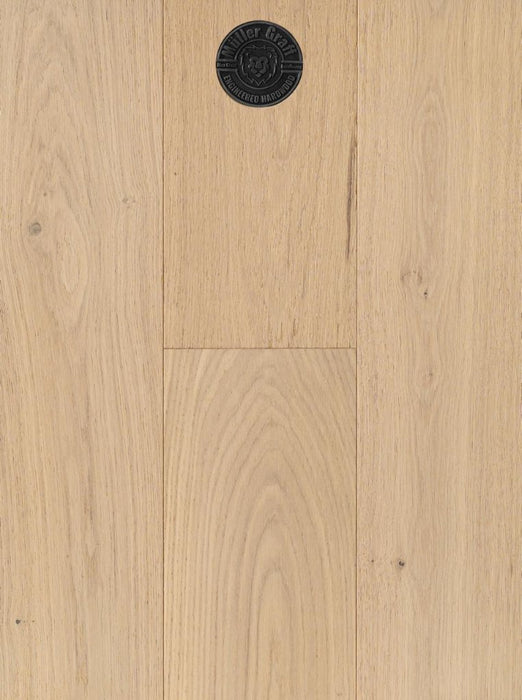 Imperia Wood Ivory Sand Engineered Hardwood Wire Brushed 1