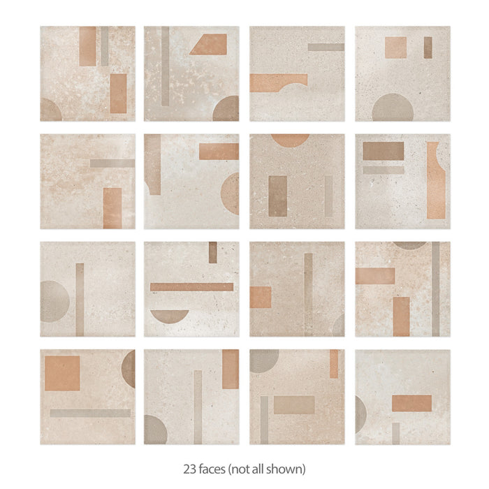 Adagio Porcelain Decor Element Tile Matte 4