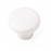 Plastics Zinc Alloy Cabinet Knob White 1