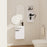 Plywood Glossy White Bathroom Vanity Glossy White 1