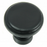 Riverstone Zinc Alloy Cabinet Knob Matte Black 1