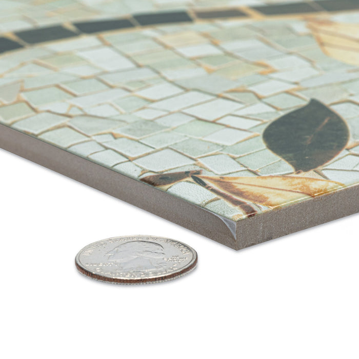 Tiffany Porcelain Decor Tile Mixed 10