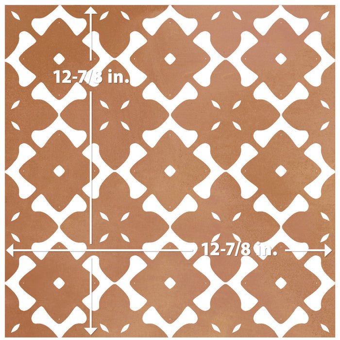 Bari Porcelain Fortuna Cotto Tile Mixed 8