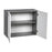 Wallkitchens Wood White Matte Wall Cabinet White Matte 2