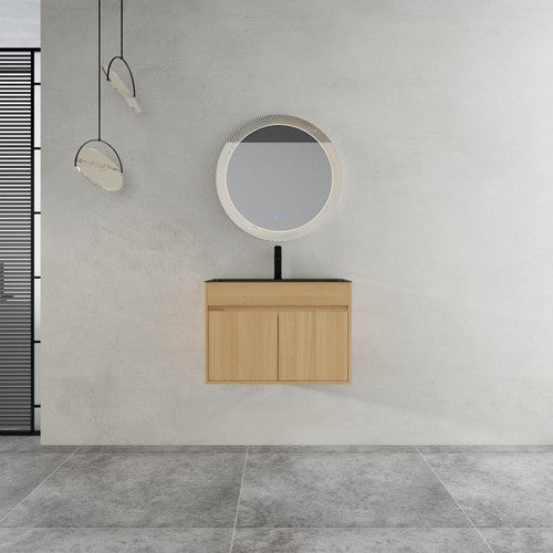 Plywood Oak Bathroom Vanity Oak 2