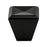 Connections Zinc Matte Black Cabinet Knob  1