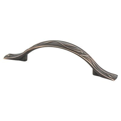 Art Nouveau Zinc Verona Bronze Cabinet Pull  2