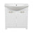 Classic Wood White Matte Bathroom Vanity White Matte 5