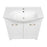 Classic Wood White Matte Bathroom Vanity White Matte 6