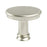 Dierdra Zinc Brushed Nickel Cabinet Knob  1