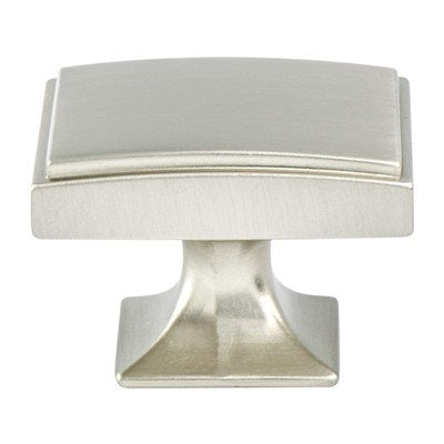 Hearthstone Zinc Brushed Nickel Cabinet Knob  1