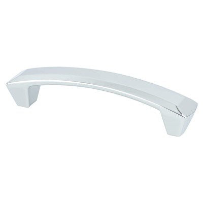 Laura Zinc Polished Chrome Cabinet Pull  1