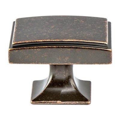 Berenson Hearthstone Zinc Cabinet Knob - Weathered Verona Bronze