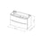 Delux Wood Rosewood  Bathroom Vanity Rosewood 7