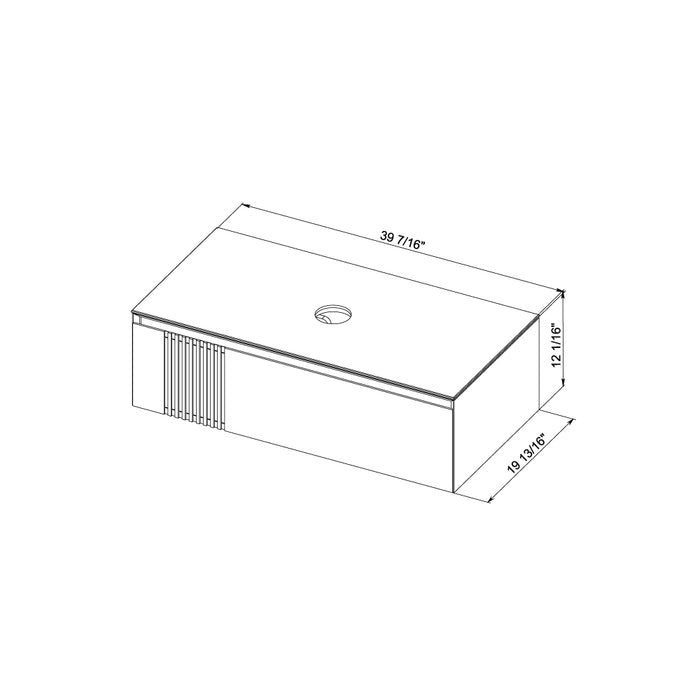 Manhattan Wood White Matte Bathroom Vanity White Matte 7