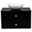 Dune Wood Black Matte Bathroom Vanity Black Matte 5