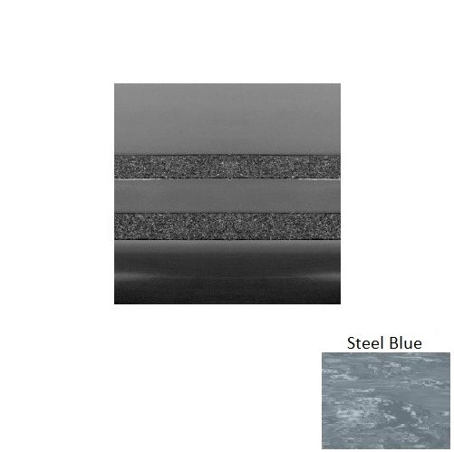 Roppe Steel Blue Smooth Rubber 1