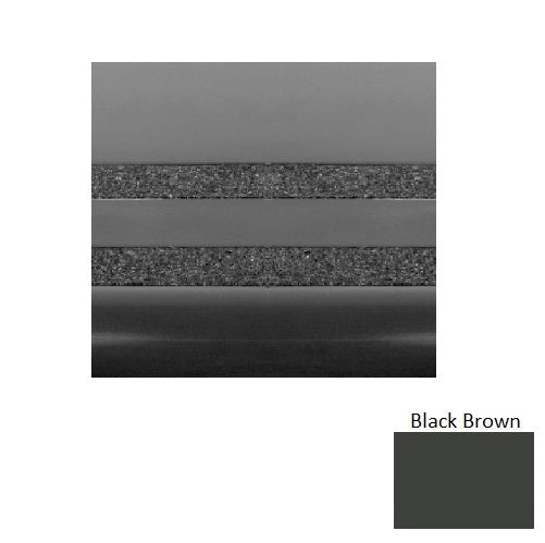 Roppe Black Brown Smooth Rubber 1