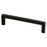 Metro Zinc Matte Black Cabinet Pull  2