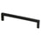 Metro Zinc Matte Black Cabinet Pull  3