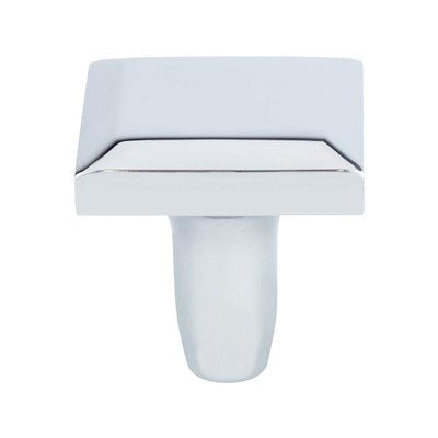 Metro Zinc Polished Chrome Cabinet Knob  1
