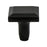 Metro Zinc Matte Black Cabinet Knob  1