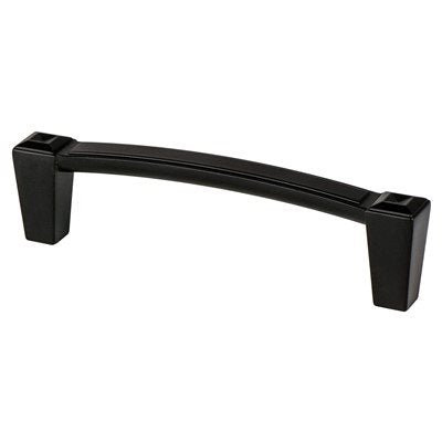 Connections Zinc Matte Black Cabinet Pull  3