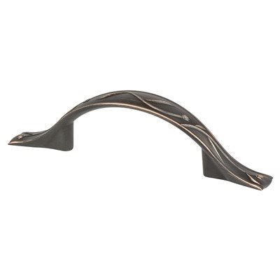 Art Nouveau Zinc Verona Bronze Cabinet Pull  3