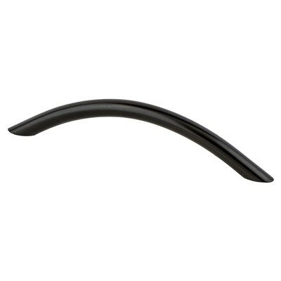 Contemporary Advantage Three Steel Matte Black Cabinet Pull  1