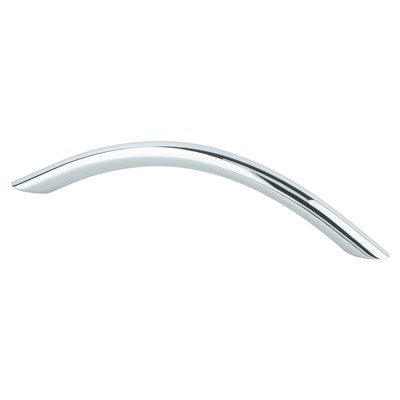 Contemporary Advantage Three Steel Polished Chrome Cabinet Pull  1