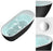 White / Matte Black Acrylic Bathtub