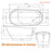 White Acrylic Bathtub