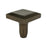 Metro Zinc Cabinet Knob - Toasted Bronze 2